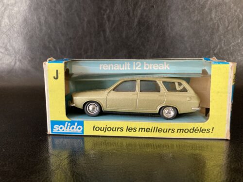 SOLIDO RENAULT 12 BREAK